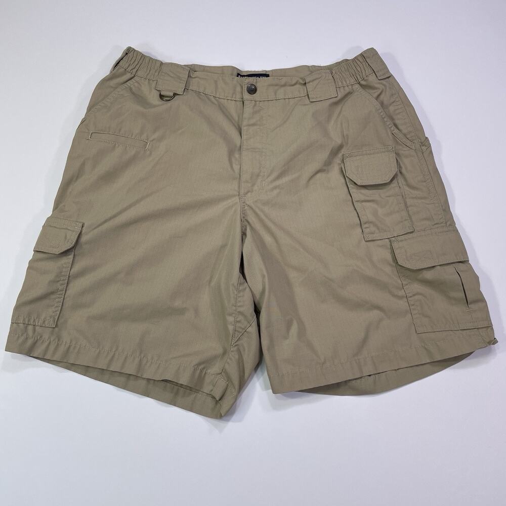 511 Tactical Shorts Mens 38 Ripstop Cargo Technical Hiking Khaki Outdoor Utility
